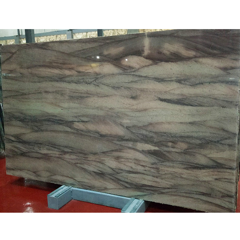 Elegant Brown Granite Slab