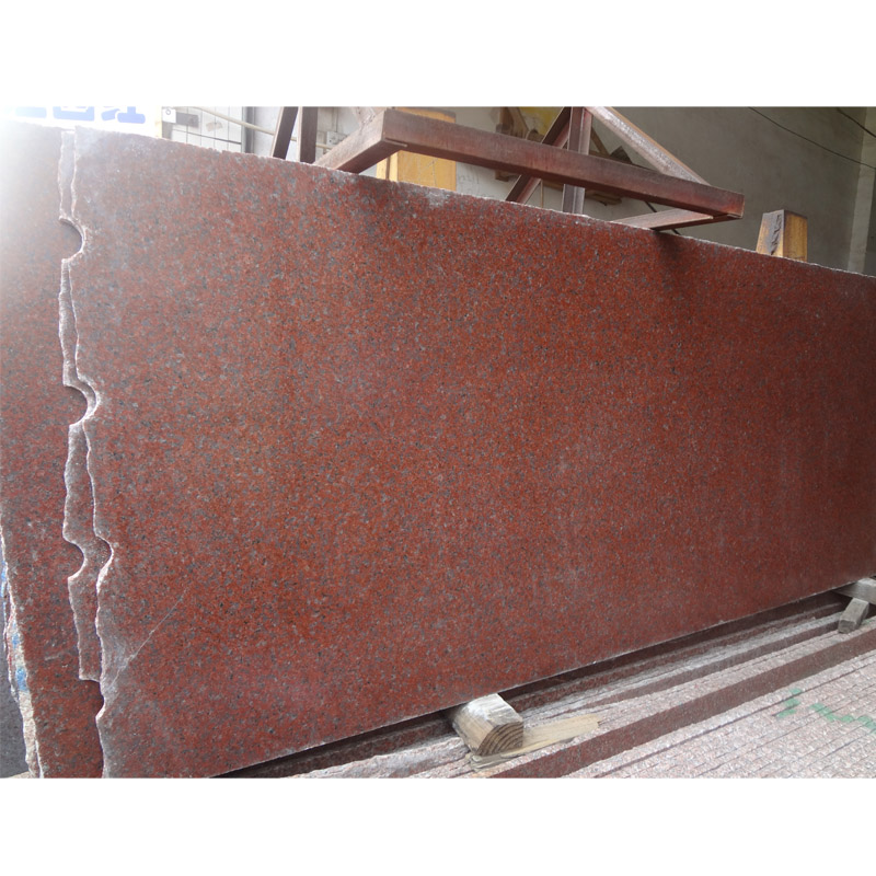 Indian Ruby Red Granite Price Polished Slab