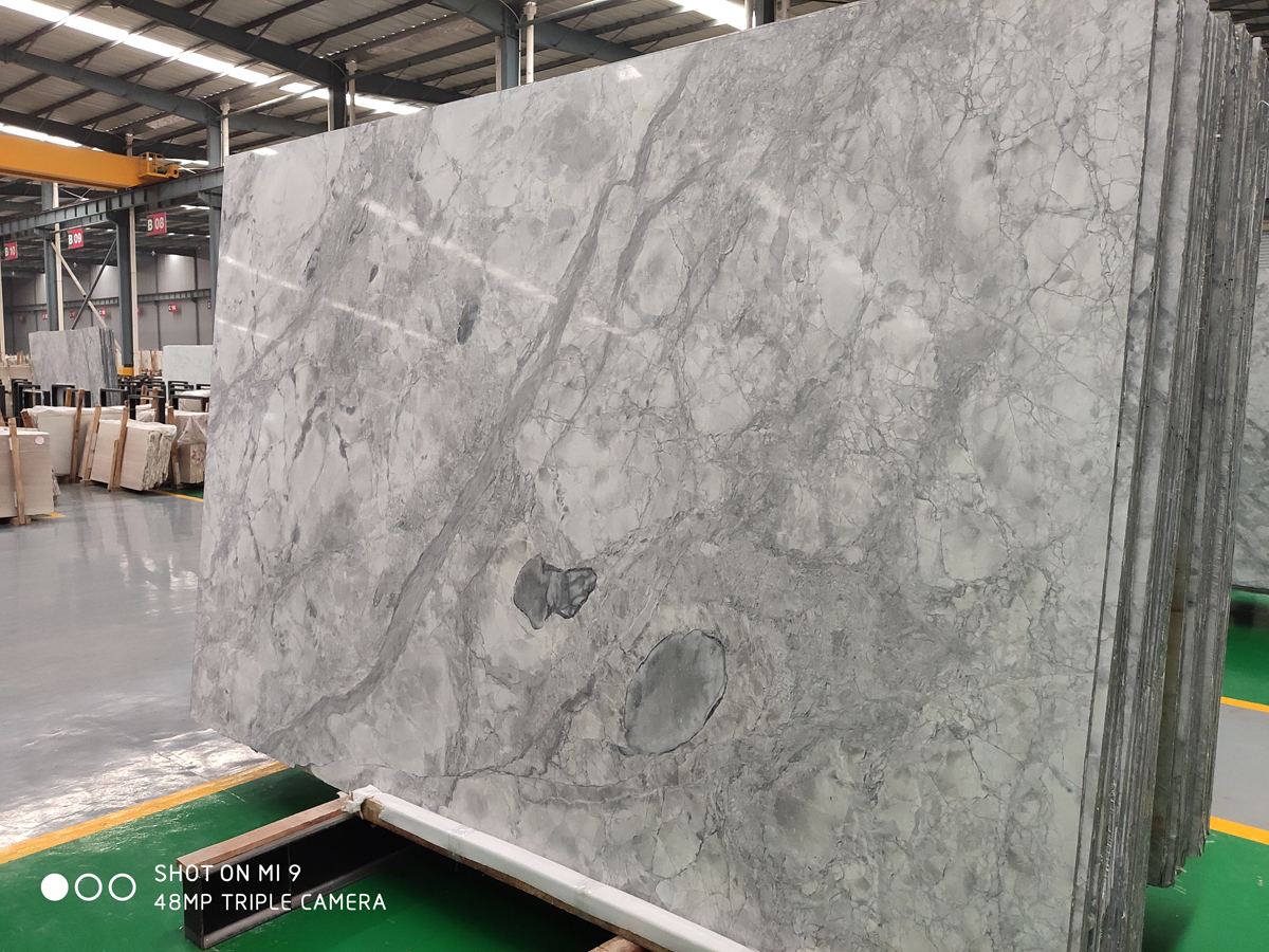 Super White Quartzite slab