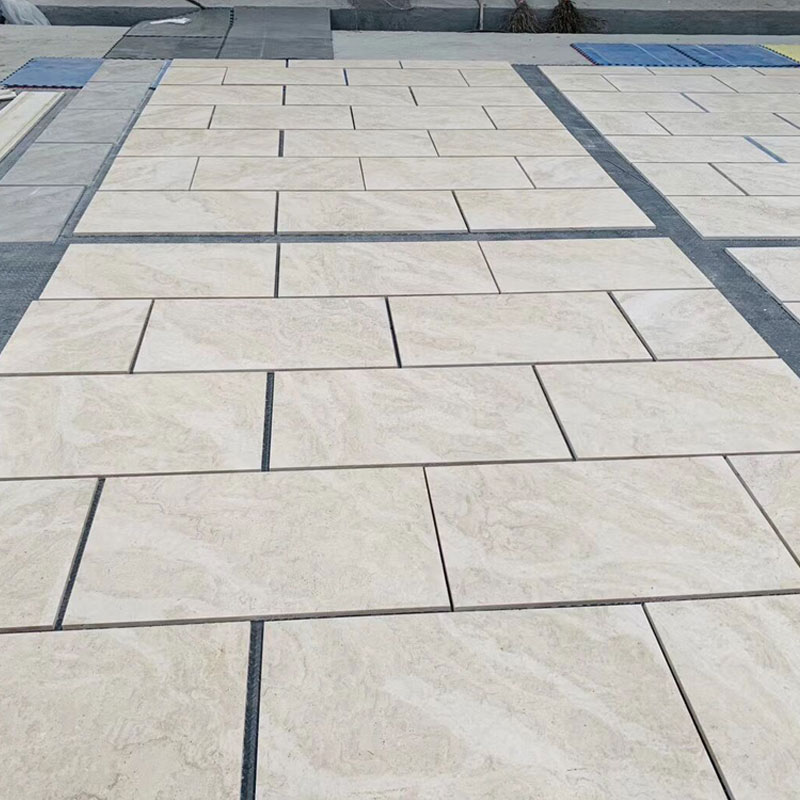 Super White Travertine Slabs