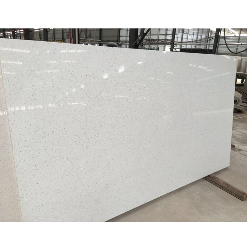 Sparkling White Quartz Stone Slab