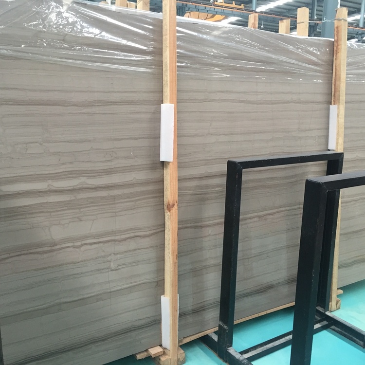 Grey Athens Wood Vein Marble Slab